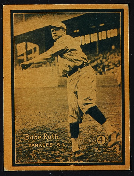 babe ruth w517
