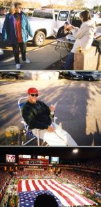 In 2000 Hastings College classmates John and Julie Johnson played host to the Tostito Fiesta Bowl in Phoenix. Nebraska played Tennessee.