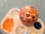 I was at Manor Care in Denver and was in a craft class where we painted Bronco balls. 
