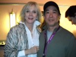 BCM producer and Blythe Danner at a recent BIFF
