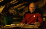 After the Star Ship Enterprise blew up, Picard was able to retrieve his family album as he took over the Star Fleet command.