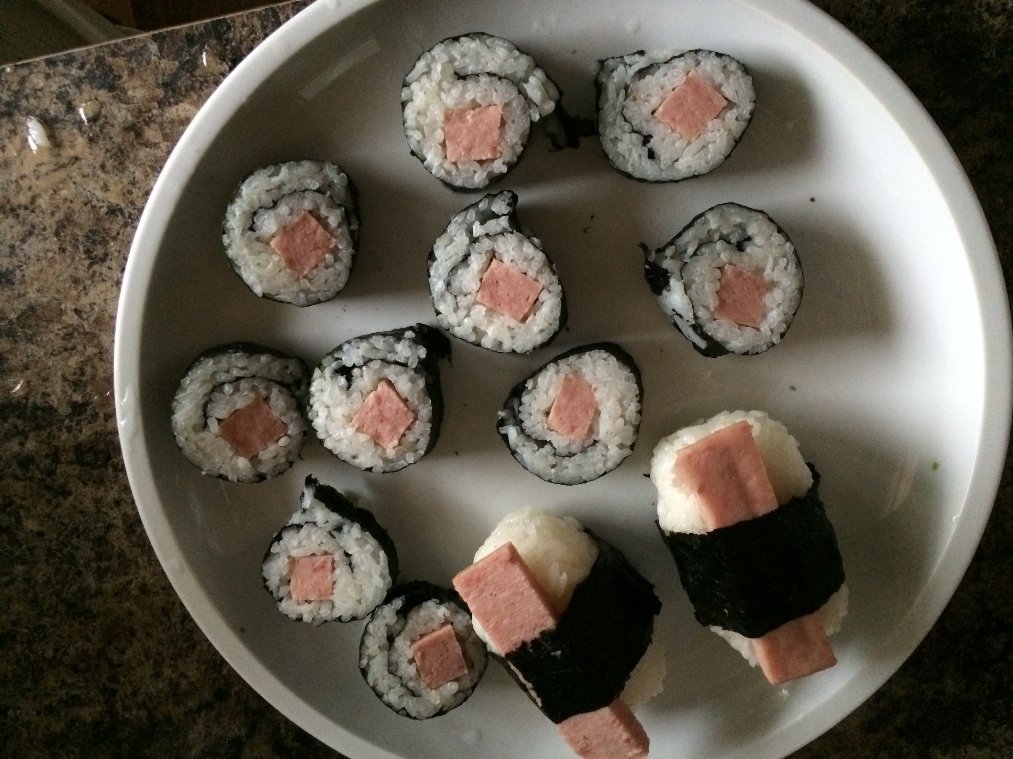 fb spam sushi